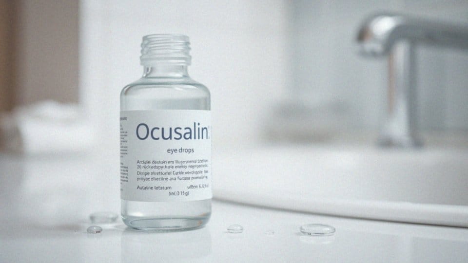 Jakie działanie mają krople Ocusalin 5%?