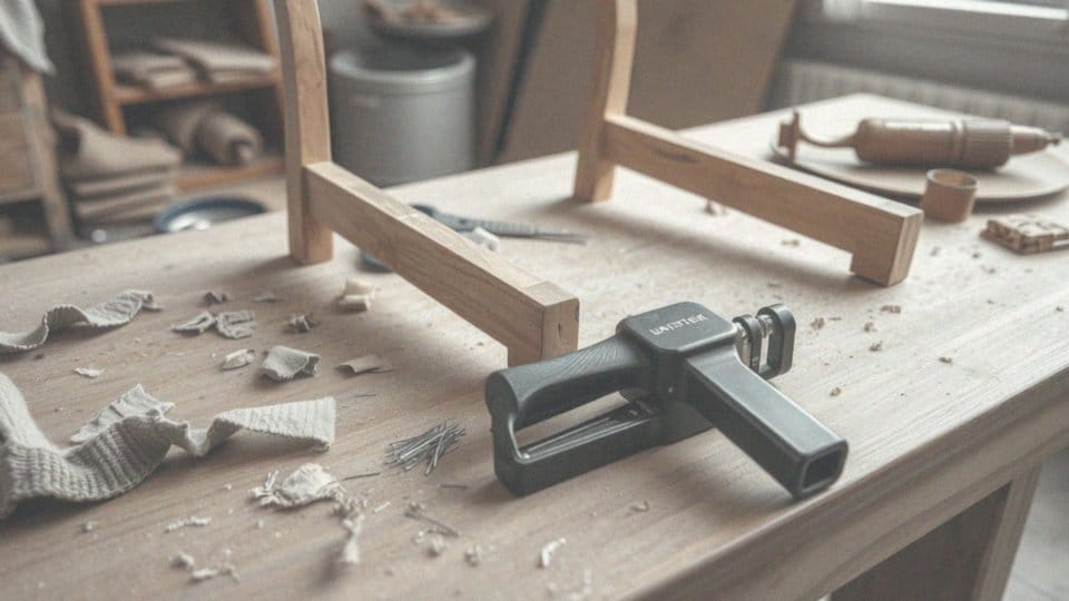 Jakie są korzyści z używania zszywacza tapicerskiego w naprawie tapicerki?