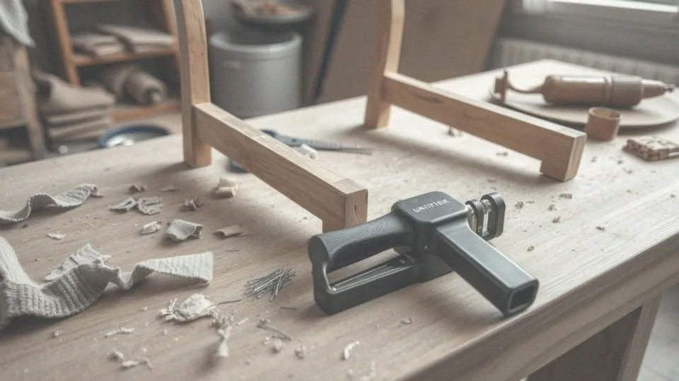 Jakie są korzyści z używania zszywacza tapicerskiego w naprawie tapicerki?