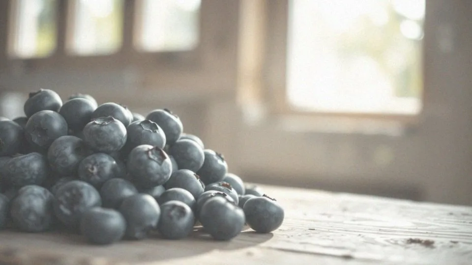 Jakie są podstawowe wartości energetyczne borówki amerykańskiej?