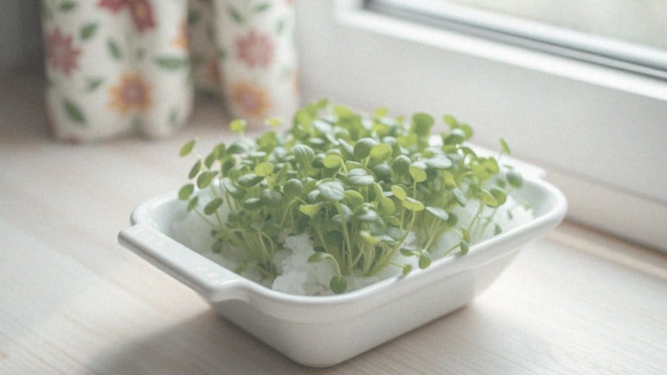 Jakie są korzyści z uprawy rzeżuchy na wacie?