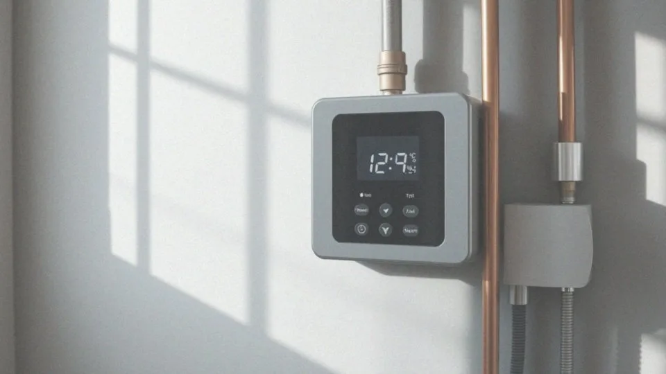 Jakie funkcje pełni sterownik zaworu mieszającego?