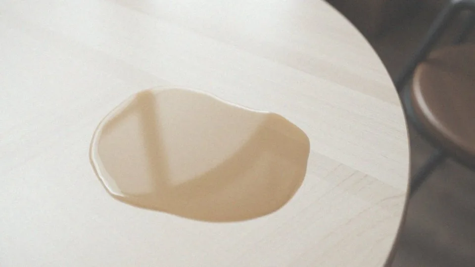 Jakie są cechy plam kawy z mlekiem?