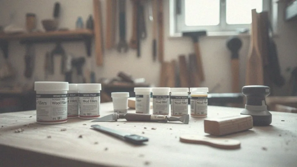 Jakie są różne rodzaje szpachli do drewna?