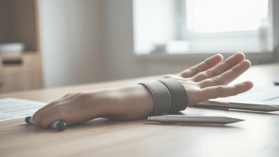 Jak zespół cieśni nadgarstka wpływa na ból palca wskazującego?