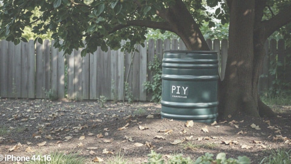 Gdzie najlepiej ustawić kompostownik z beczki?