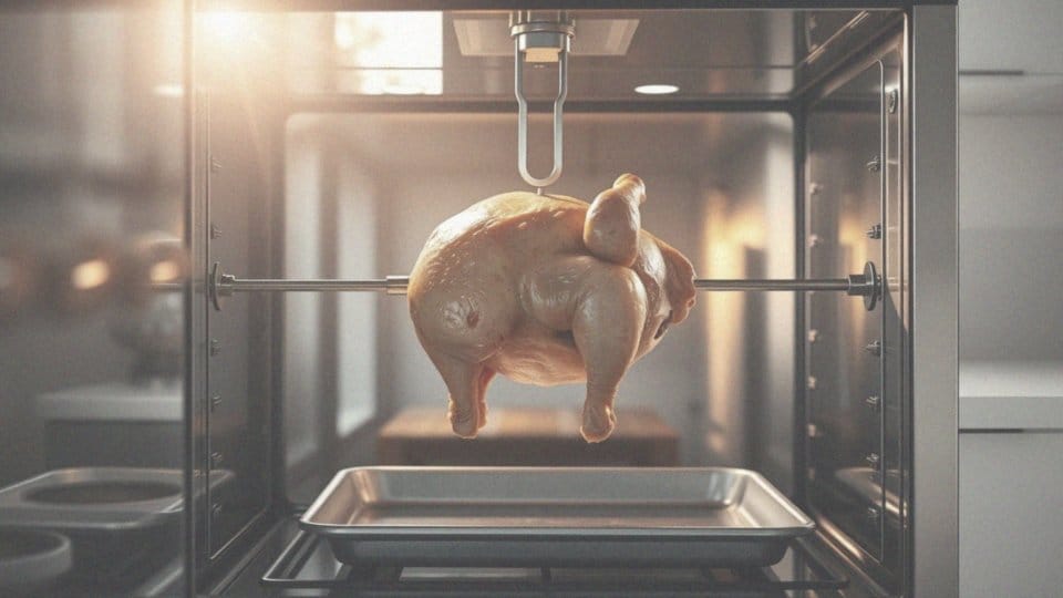 Jak przebiega proces przygotowania potrawy na rożnie?