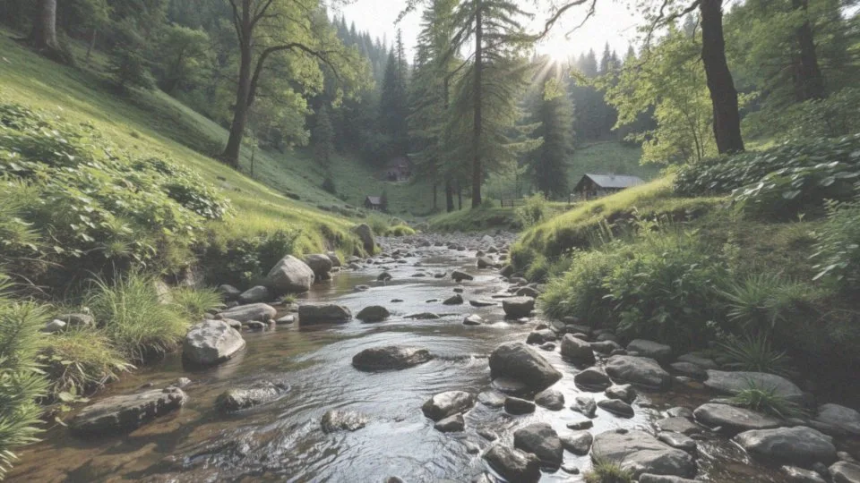 Jakie wody odwadniają Szczawnicę?