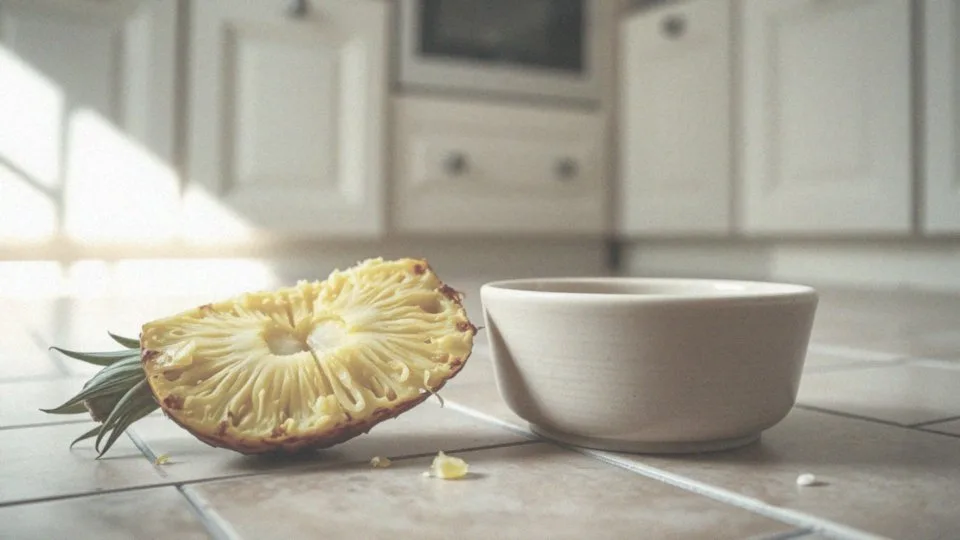 Jakie są potencjalne problemy zdrowotne związane z jedzeniem ananasa przez psa?