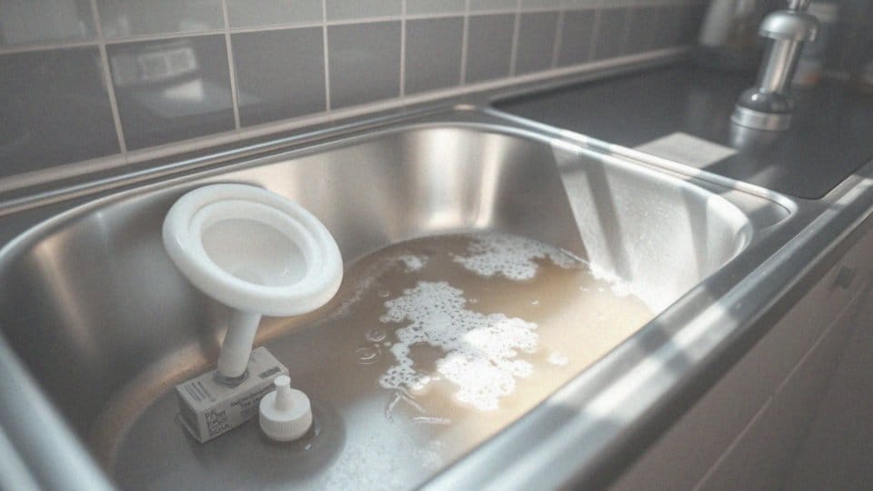 Jak udrożnić zatkany zlew?