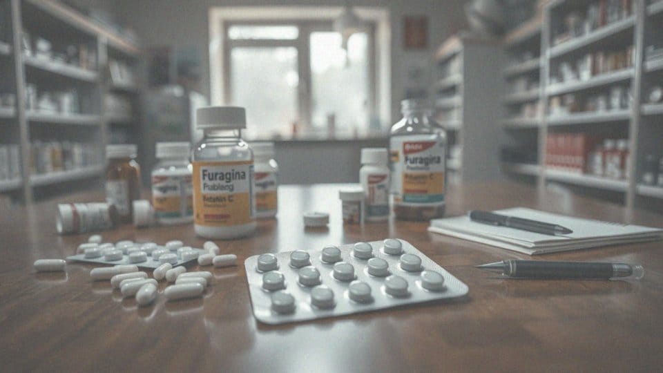 Jakie interakcje ma furagina z innymi lekami?