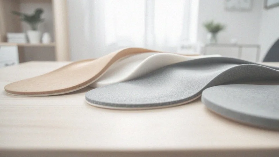 Jakie materiały są wykorzystywane w wkładkach ortopedycznych?