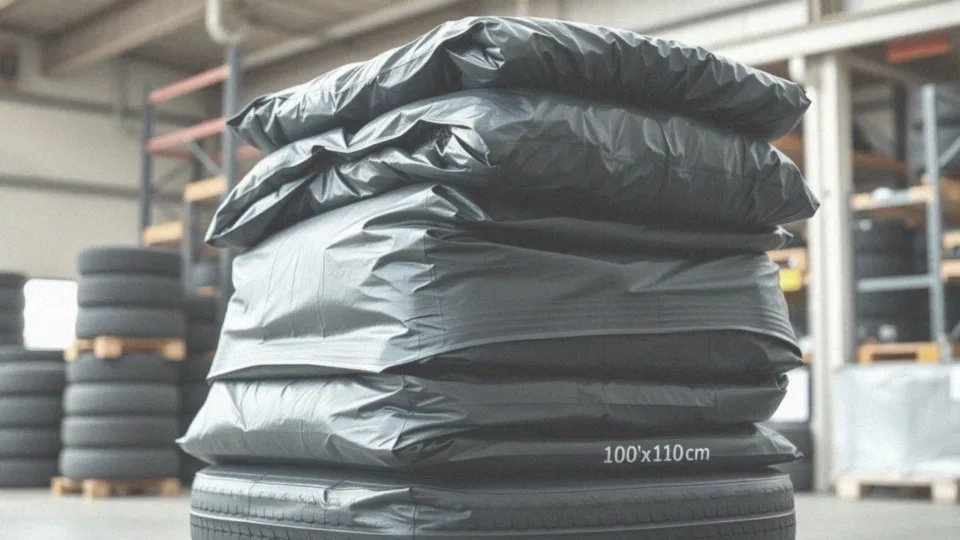 Jakie są wymiary worków na opony?