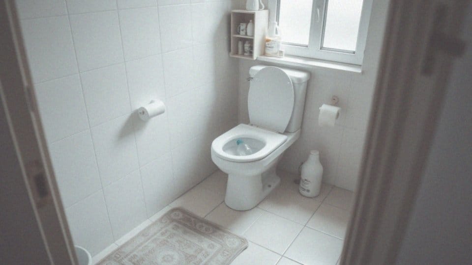 Jak używać butelki, aby udrożnić toaletę?