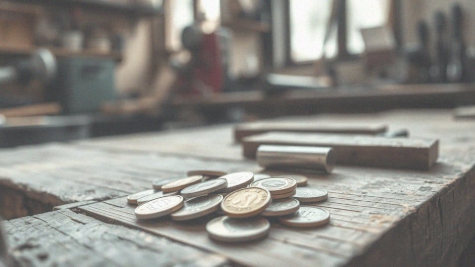 Jakie monety są przyciągane przez magnes?
