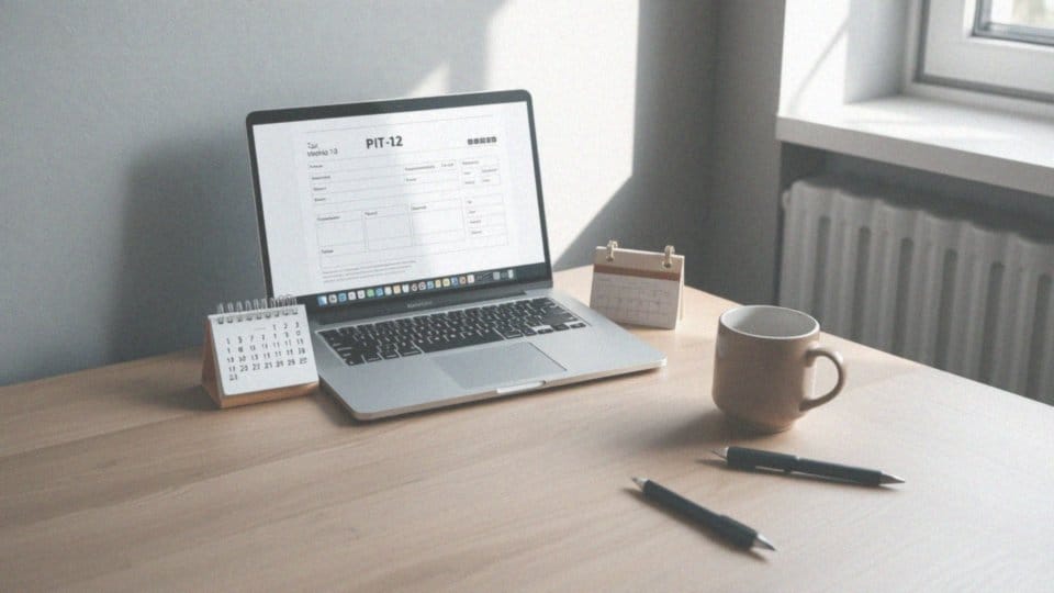 Jakie terminy dotyczą zwrotu podatku z PIT-12?