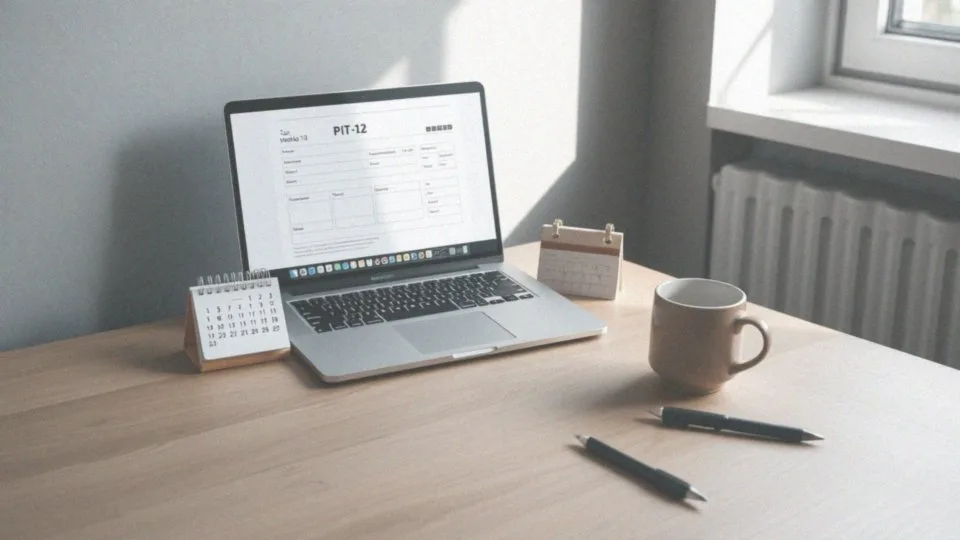 Jakie terminy dotyczą zwrotu podatku z PIT-12?