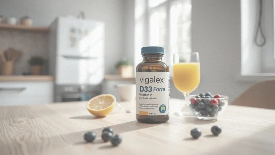 Jakie jest działanie cholekalcyferolu w Vigalex Forte?