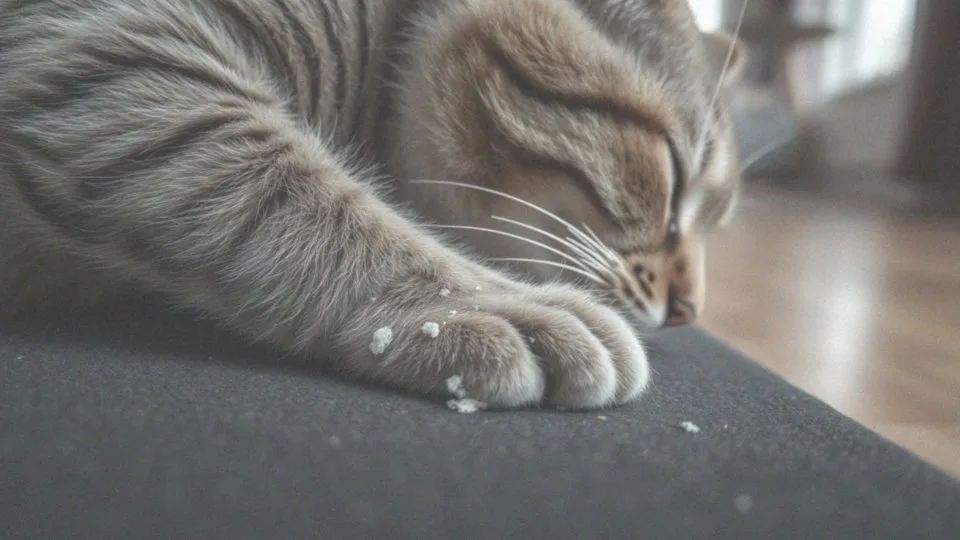 Jakie są przyczyny łupieżu u kotów?