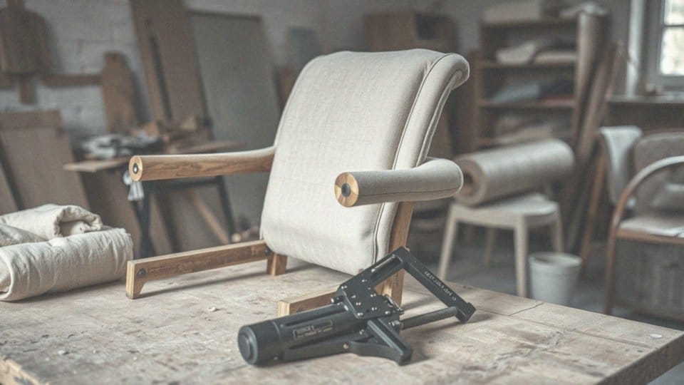 Jakie prace tapicerskie można wykonać przy użyciu zszywacza tapicerskiego?