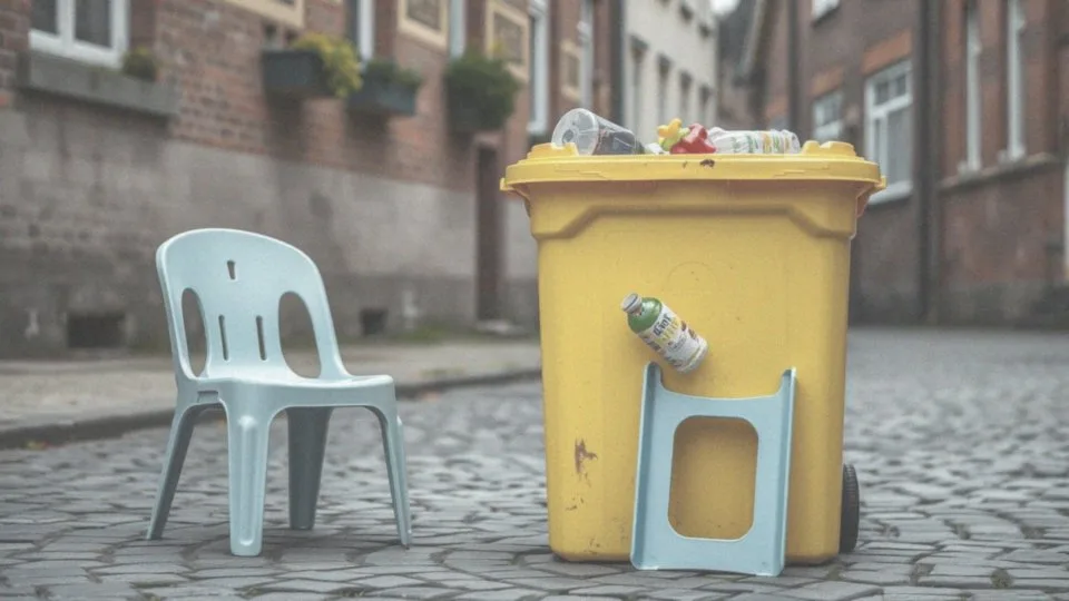 Jakie są zasady segregacji odpadów dotyczące krzeseł plastikowych?