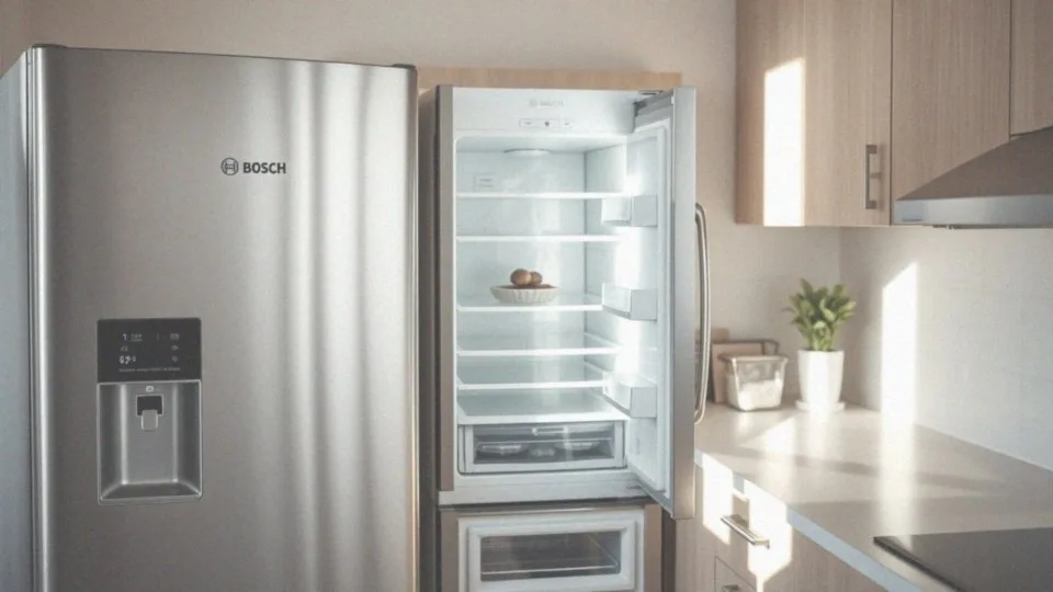 Jakie są wskaźniki alarmu w lodówce Bosch?