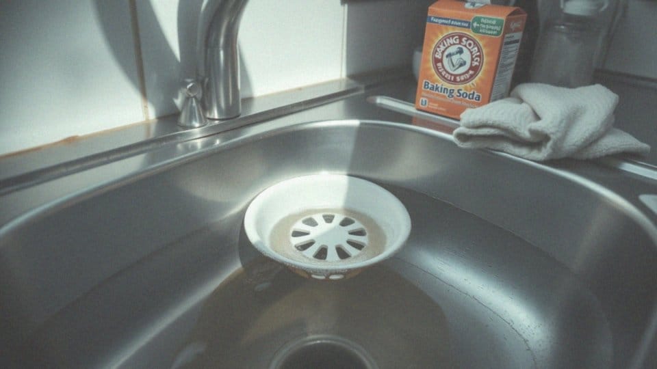 W jaki sposób soda oczyszczona i ocet mogą pomóc w usuwaniu zatorów?