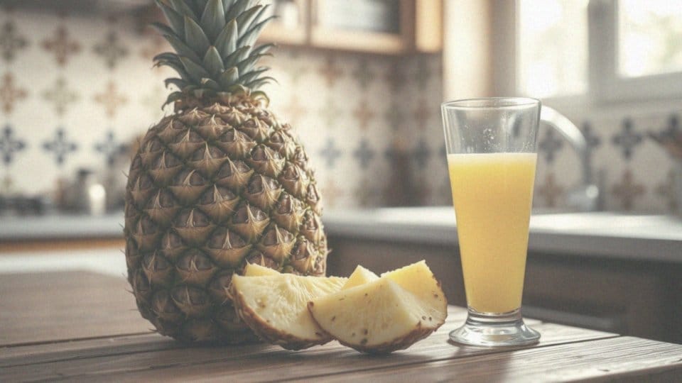 Jak sok z ananasa przyczynia się do detoksykacji jelit?