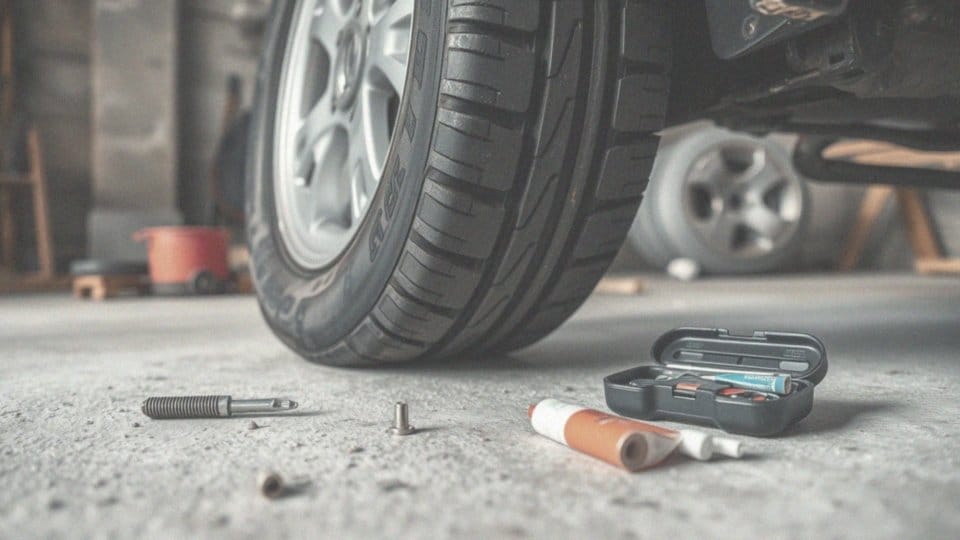 Jakie opony można naprawić za pomocą zestawu naprawczego?