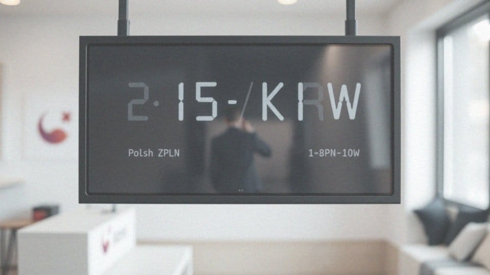 Co oznacza przelicznik 10 PLN na KRW?