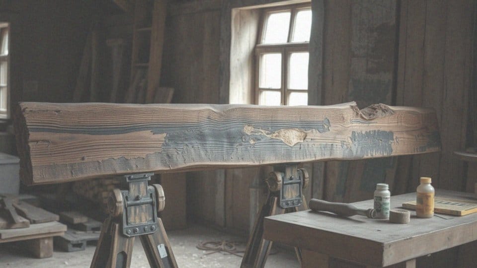 Jak wzmacniać spróchniałe drewno?