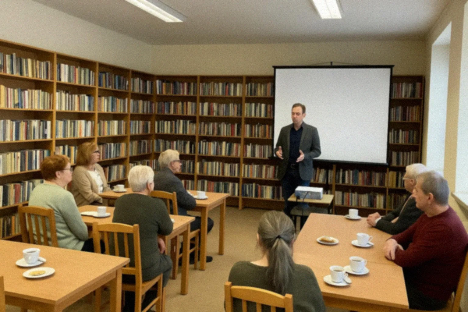 Spotkanie Dyskusyjnego Klubu Książki dla Dorosłych w Zambrowie