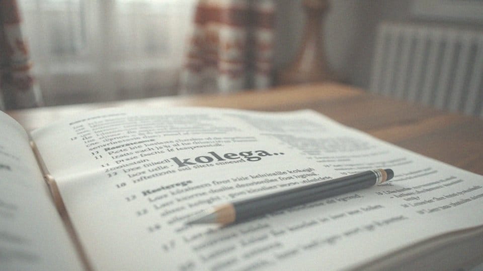 Kolegą czy kolegom? Jak poprawnie używać form w języku polskim