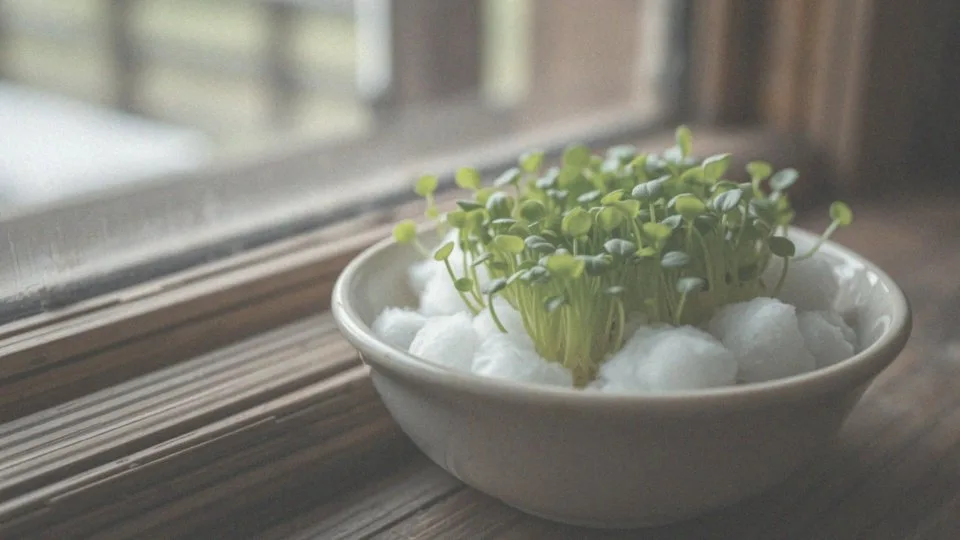 Rzeżucha na wacie – jak ją hodować w domowych warunkach?