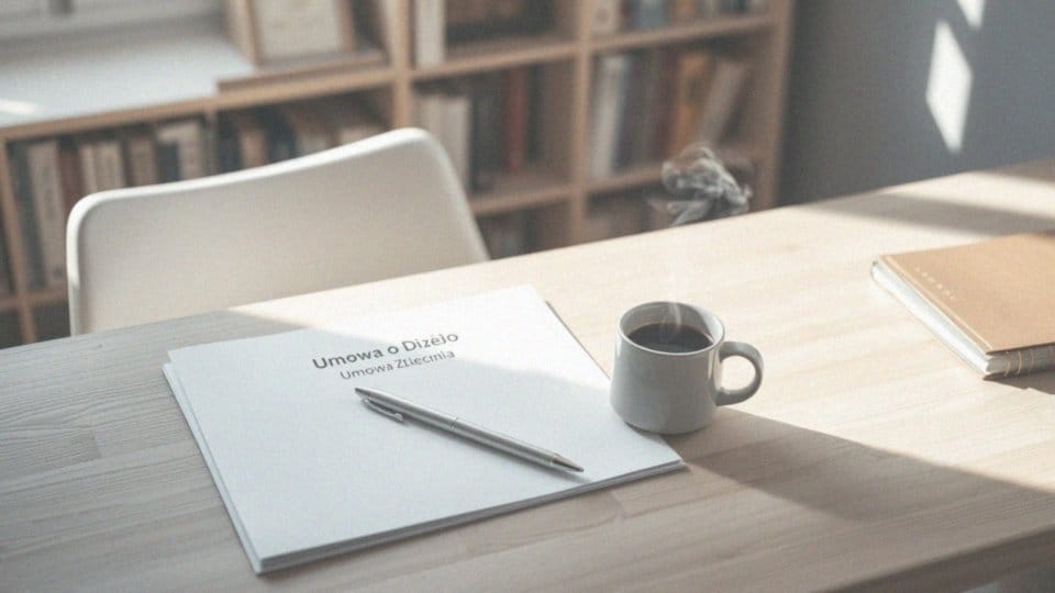 Umowa o dzieło a umowa zlecenie – kluczowe różnice i porady