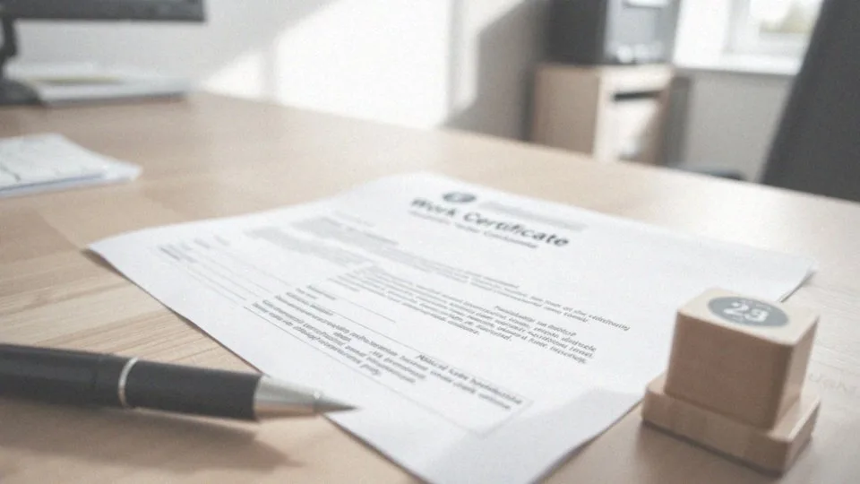 Wniosek o wydanie duplikatu świadectwa pracy – krok po kroku